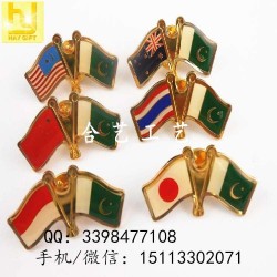 生產(chǎn)各國(guó)旗徽章、中國(guó)國(guó)旗徽章、交叉國(guó)旗襟章