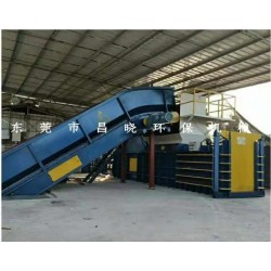 200噸廢紙薄膜塑料瓶壓包機(jī) 半自動(dòng)帶門式液壓打包機(jī)