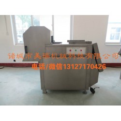 大型凍肉切塊機(jī)，魚(yú)類(lèi)凍盤(pán)粉碎切塊機(jī)，雞肝凍盤(pán)破碎機(jī)