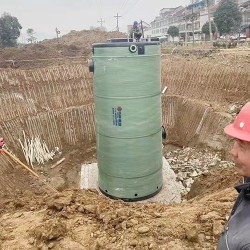 玻璃鋼一體化提升泵站 雨水處理 智能遠程控制 地埋式預制泵站