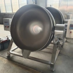 全自動(dòng)商用夾層鍋 辣椒醬熬制鍋 炒料機(jī) 大骨湯高溫熬制設(shè)備