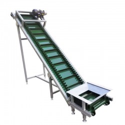 鋁型材小型輸送機(jī)爬坡上料傳送機(jī)