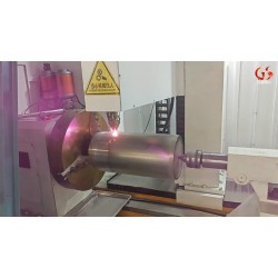 激光熔覆修復(fù)加工壓濾機(jī)軸工藝流程