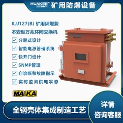 焦作礦用隔爆兼本安型網(wǎng)絡(luò)交換機(jī)
